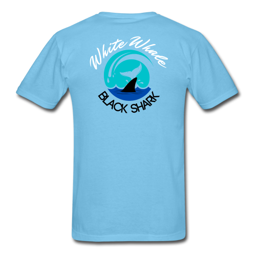New Wave Men's T-Shirt (Aquatic Blue)