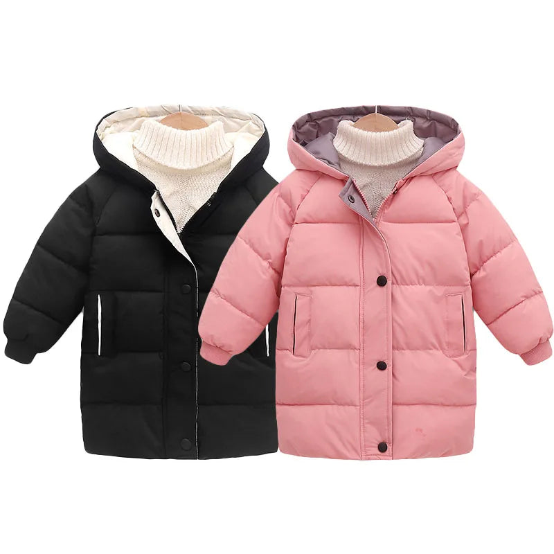 Kids Padded Parka Coat