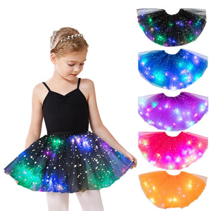 Summer Tutu Skirts With Neon LED Light