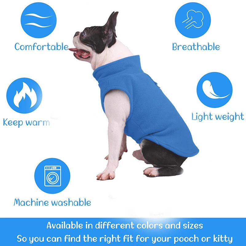 Winter Fleece Pet Coat