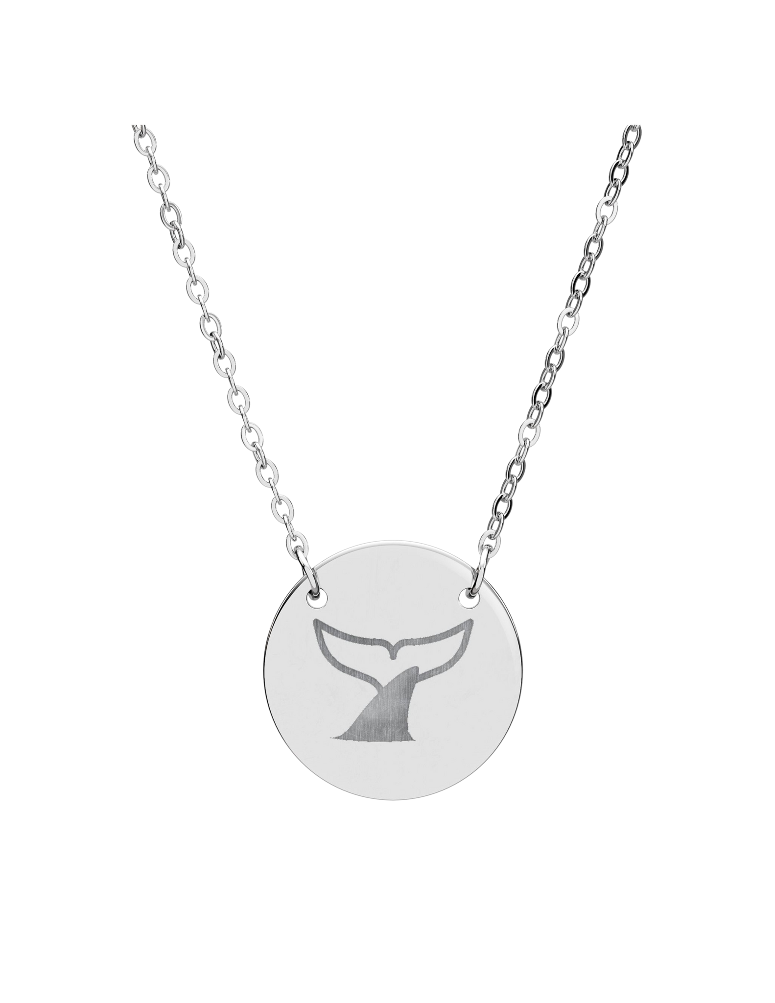 Engraved Logo Necklace