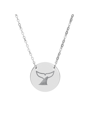 Engraved Logo Necklace