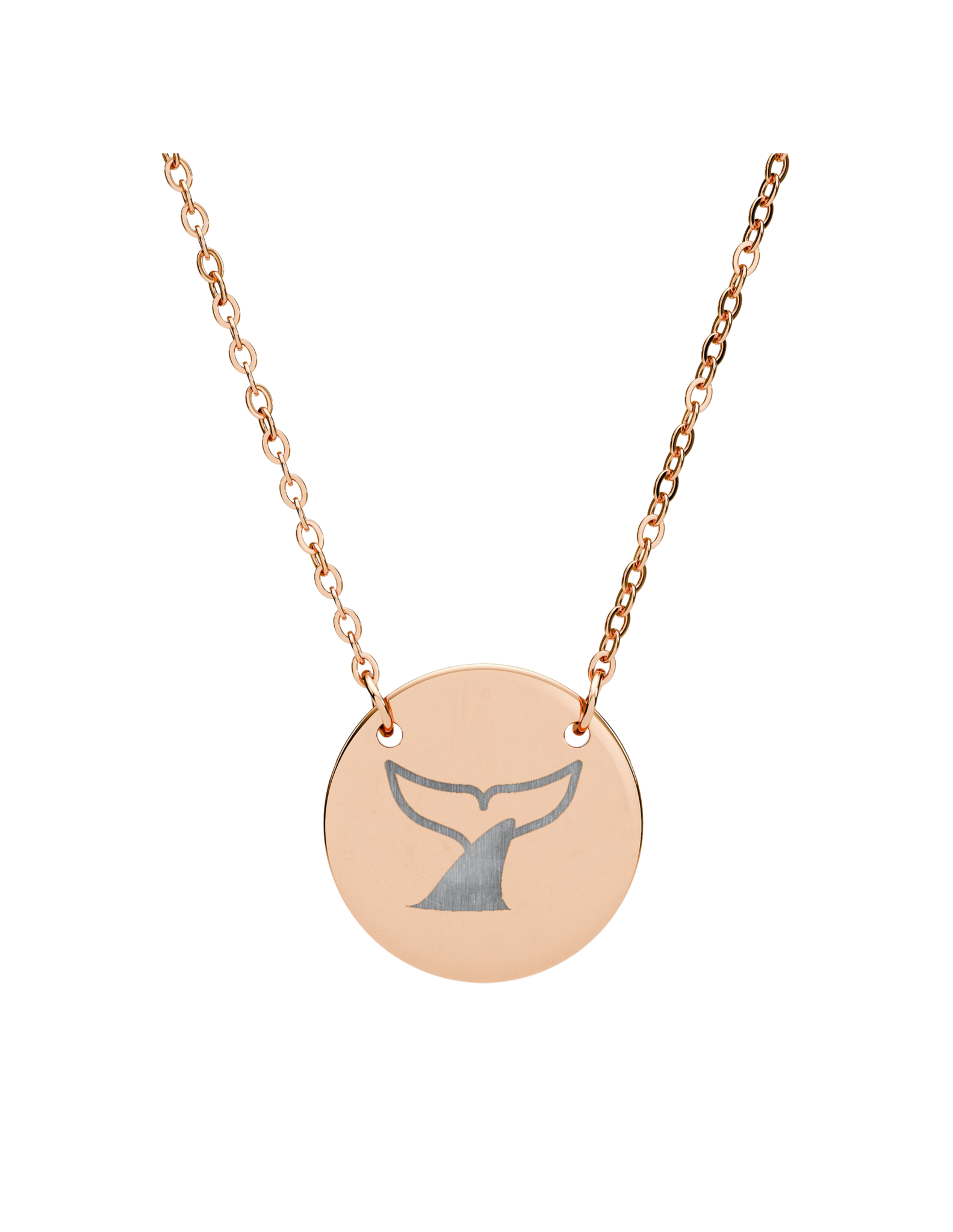Engraved Logo Necklace