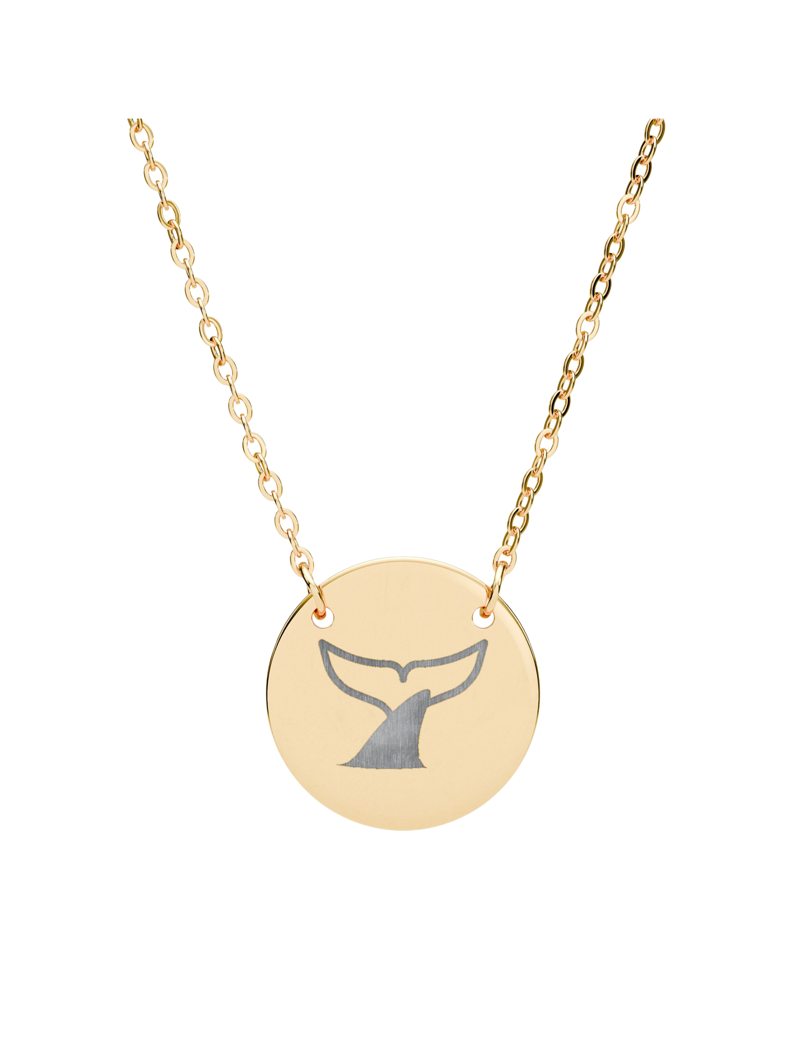 Engraved Logo Necklace