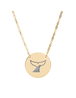 Engraved Logo Necklace