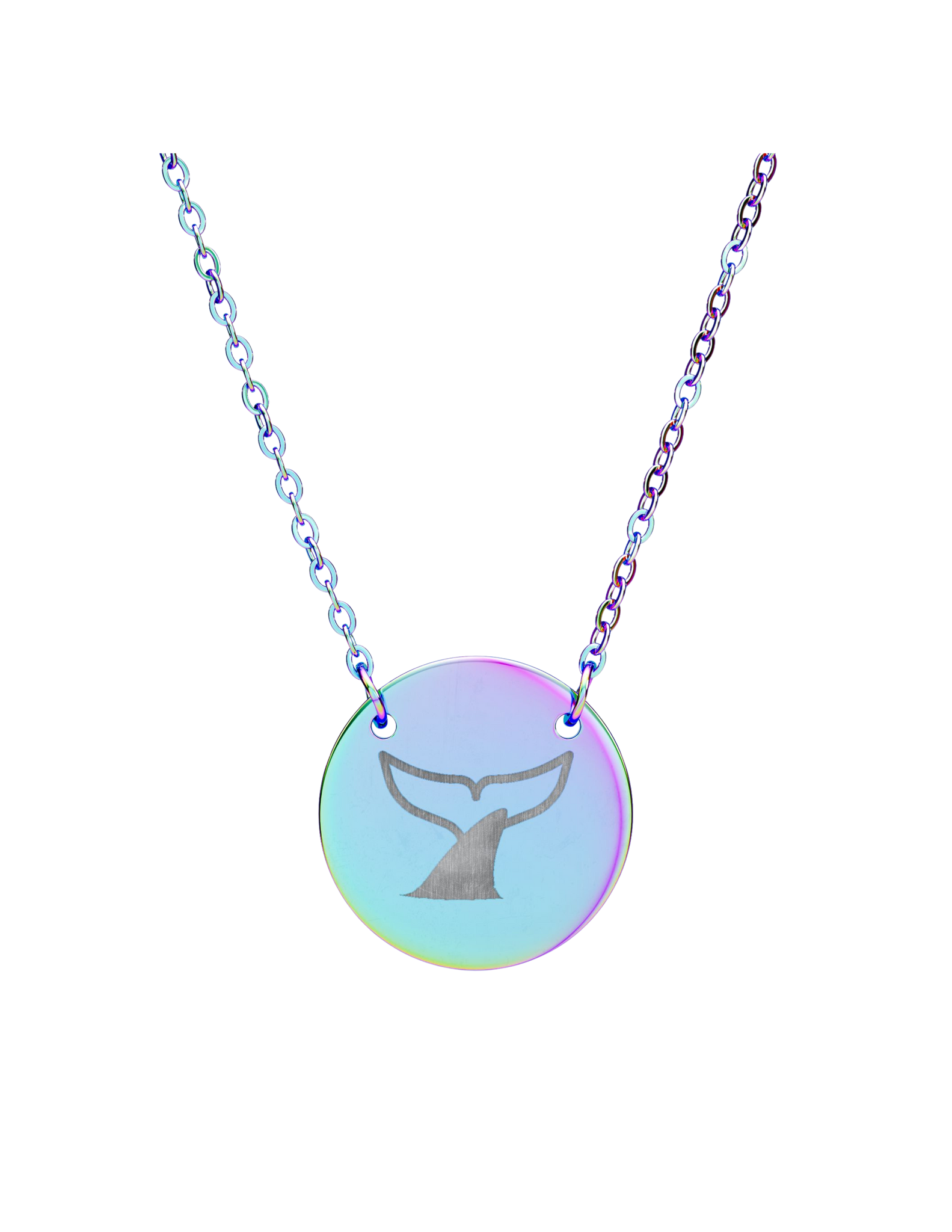 Engraved Logo Necklace