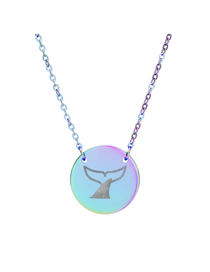 Engraved Logo Necklace