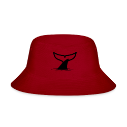 Bucket Hat w/logo (Red)