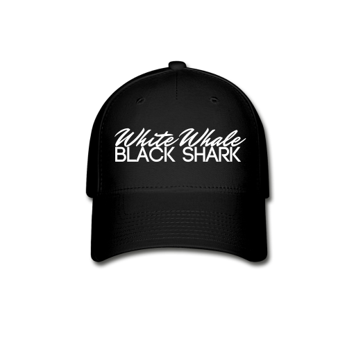 White Whale Black Shark Baseball Cap (Black)